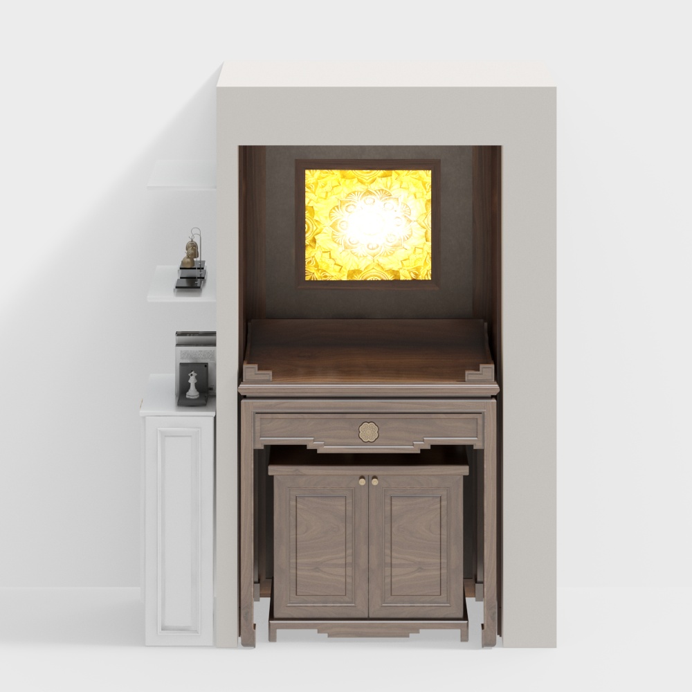 Bàn thờ gỗ kiểu Đông Nam Á