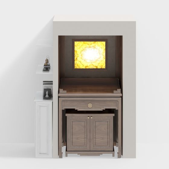 Bàn thờ gỗ kiểu Đông Nam Á