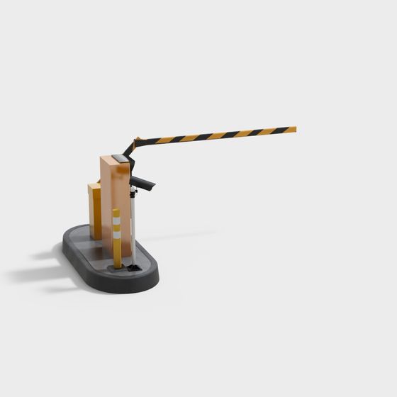 Unique Automatic Rail 3D model for Modern Design