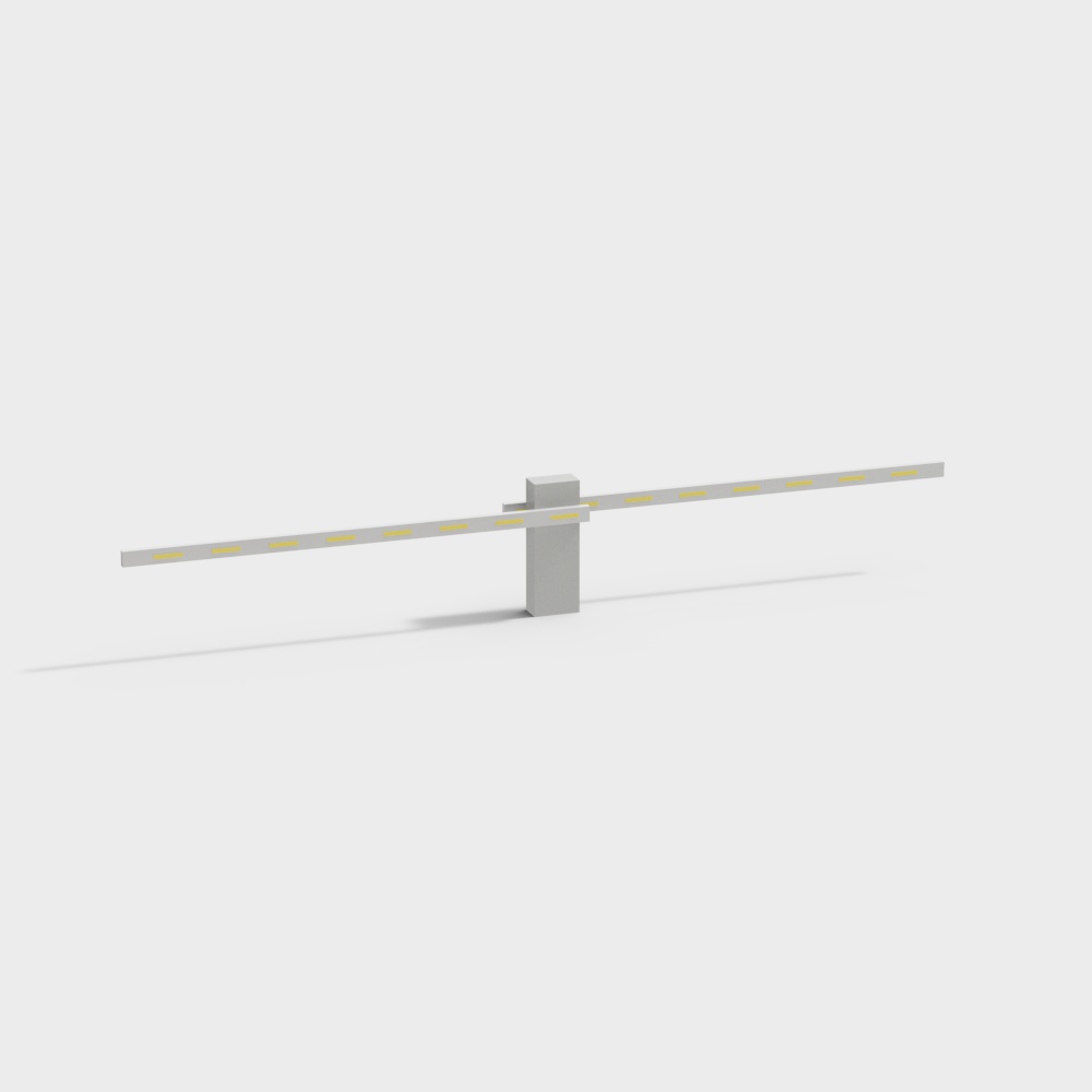 Automatic straight bar barrier