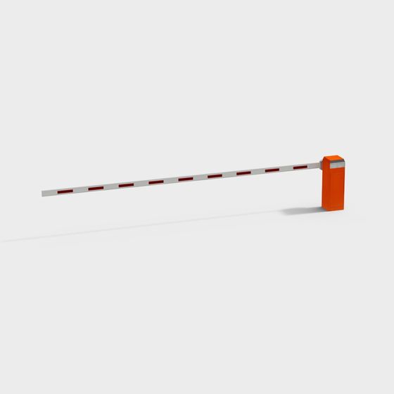 Traffic Barrier 3D model