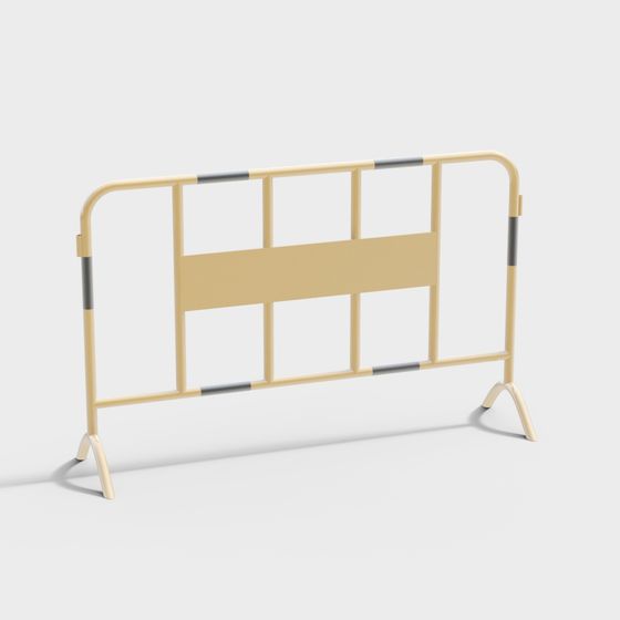 Urban Fence 3D Model for Designers and Developers