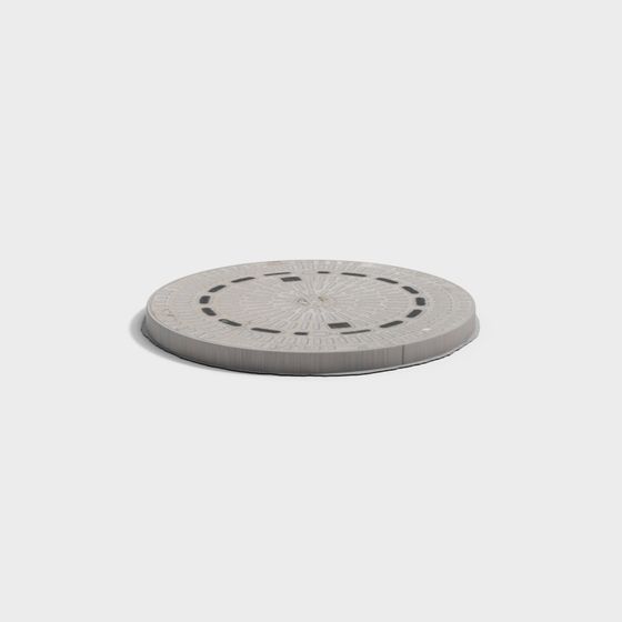 Urban Manhole Cover 3D model