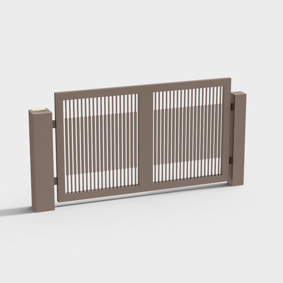 City Gate Low Polygon 3D model