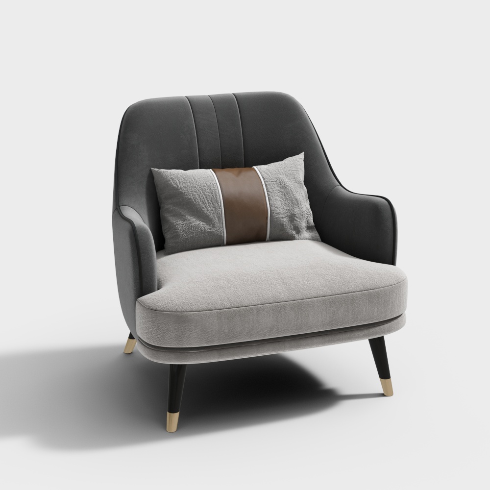 Armchair Southeast Asian Style Woven Fabric 43