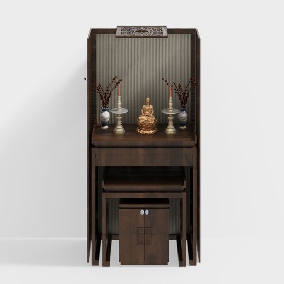 Bàn thờ gỗ kiểu Đông Nam Á