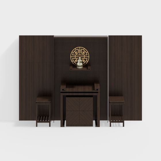 Bàn thờ gỗ kiểu Đông Nam Á