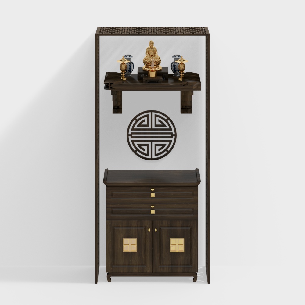 Bàn thờ gỗ kiểu Đông Nam Á