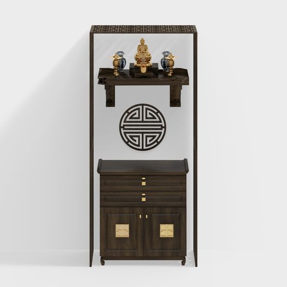 Bàn thờ gỗ kiểu Đông Nam Á