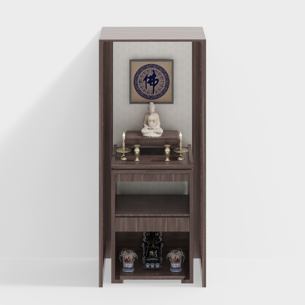 Bàn thờ gỗ kiểu Đông Nam Á