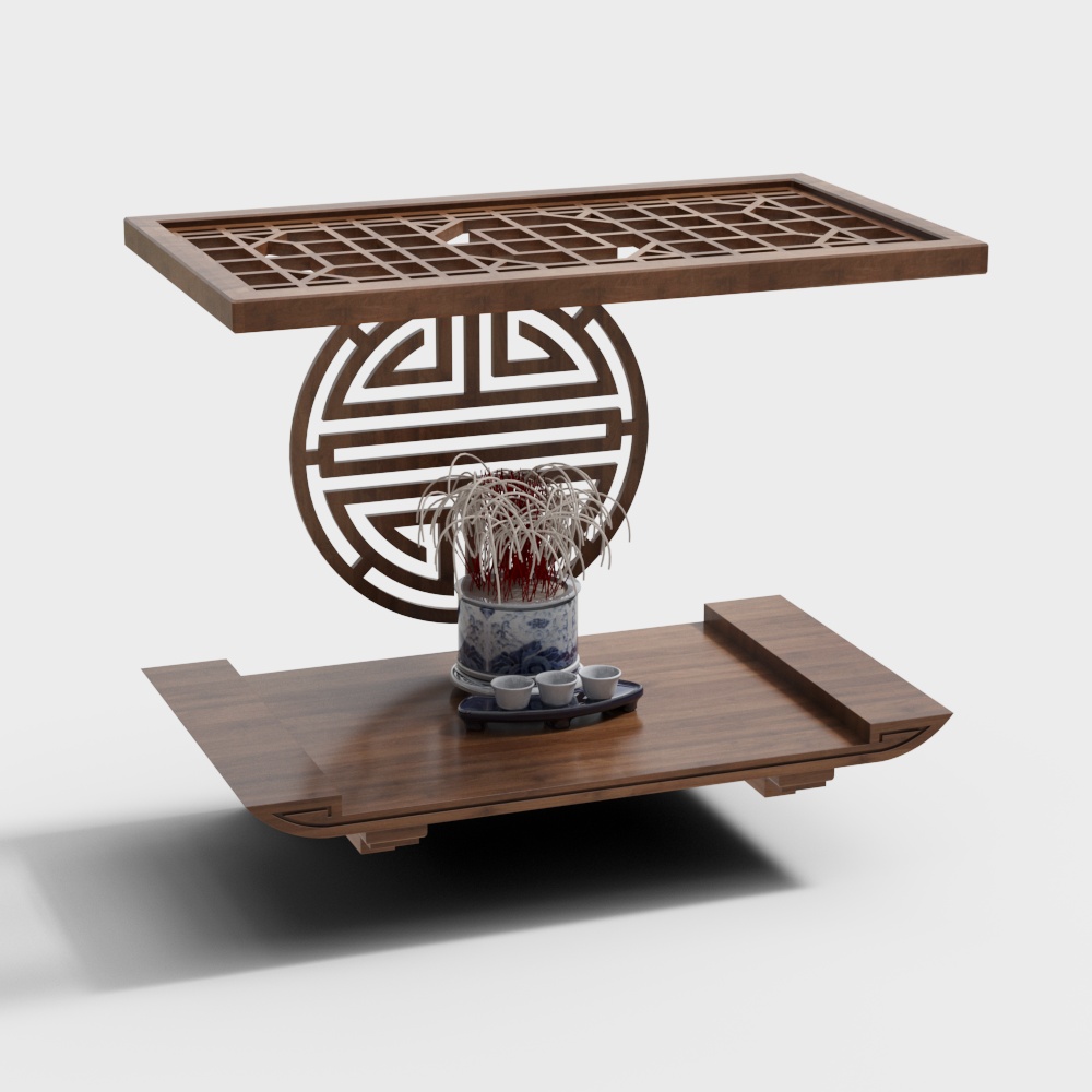 Altar Wooden Southeast Asian Style