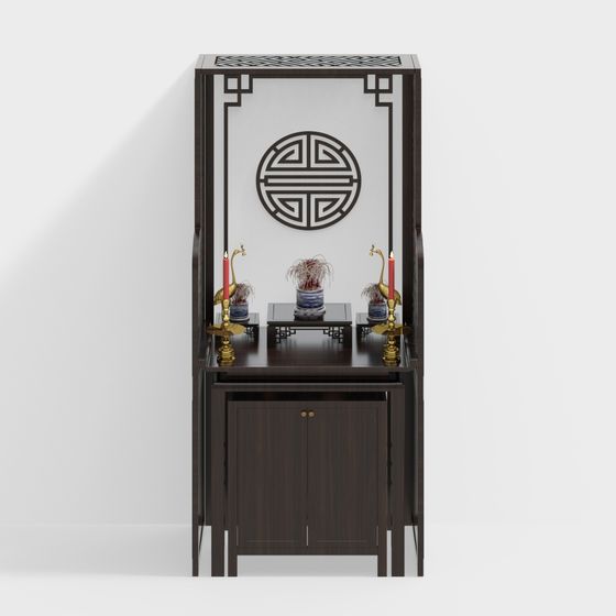 Bàn thờ gỗ kiểu Đông Nam Á