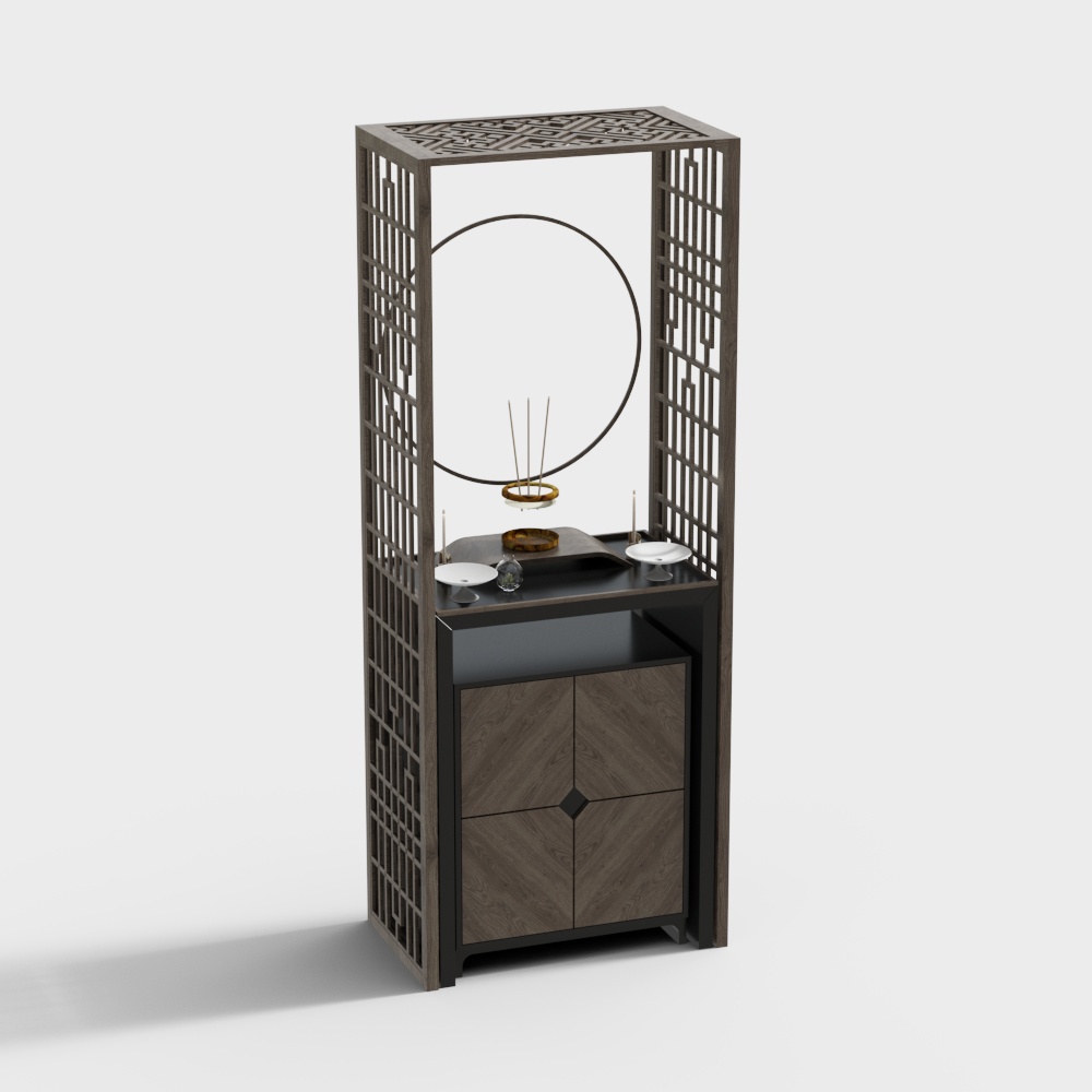 Altar Wooden Southeast Asian Style