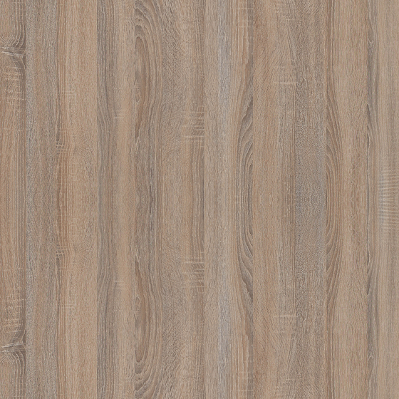 Oak High Gloss 3D Material Model in Brown