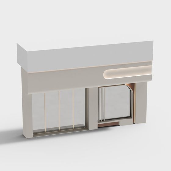 Elegant Low-Polygon 3D Model for Modern Design