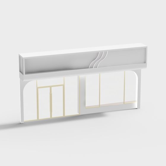 Urban Gallery Wall 3D model for Creative Projects