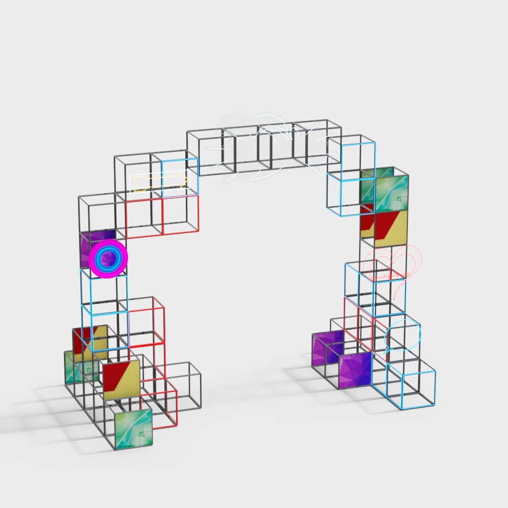 Cube Maze 3D Model