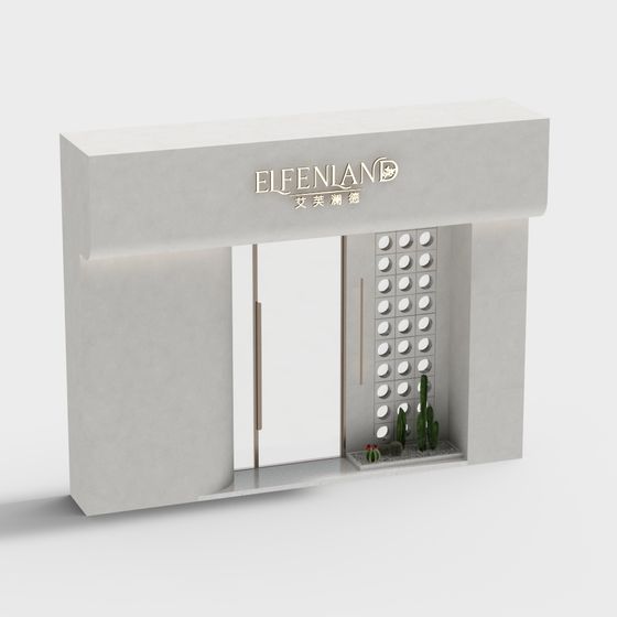 Elfenland Doorway 3D model