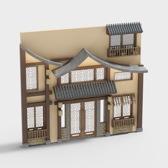 Ancient Charm Cottage 3D model