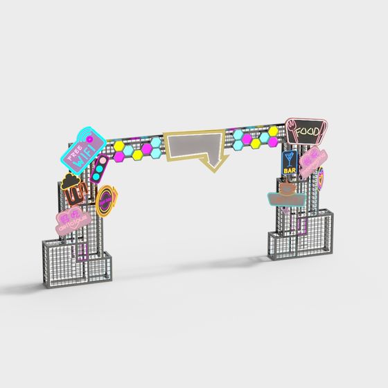 Urban Entry 3D Model