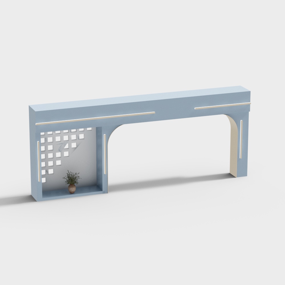 Cosmetics store facade