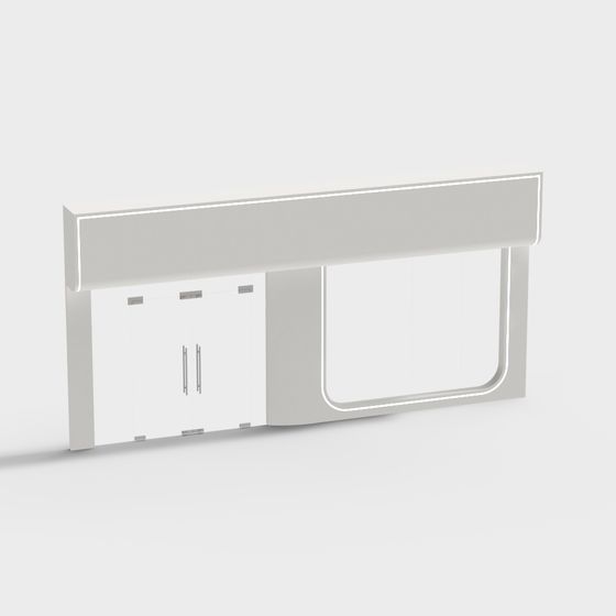 Urban Window 3D model for Modern Design