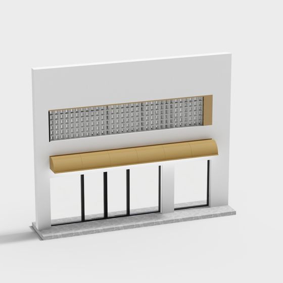 Urban Window 3D model