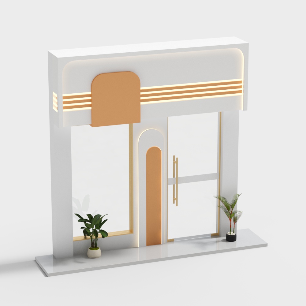 Cosmetics store facade