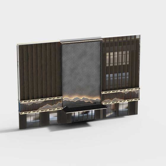 Eastern Elegance 3D model