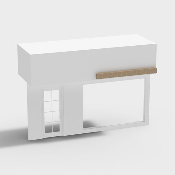 Urban Showcase 3D model for Modern Designs