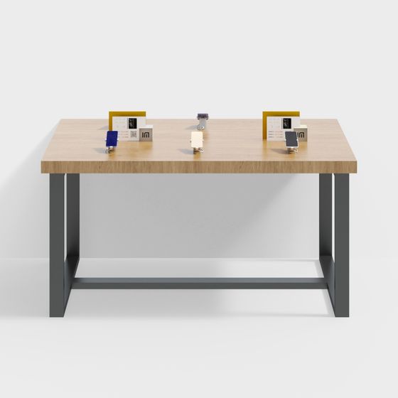Urban Desk 3D model for Modern Workspaces