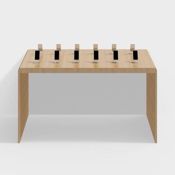 Showcase Table 3D Model for Modern Interiors