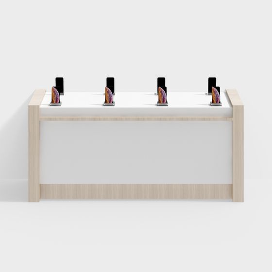 Sleek Display Counter 3D Model