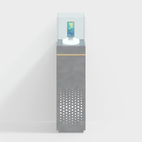 Smart Charging Station 3D model Design