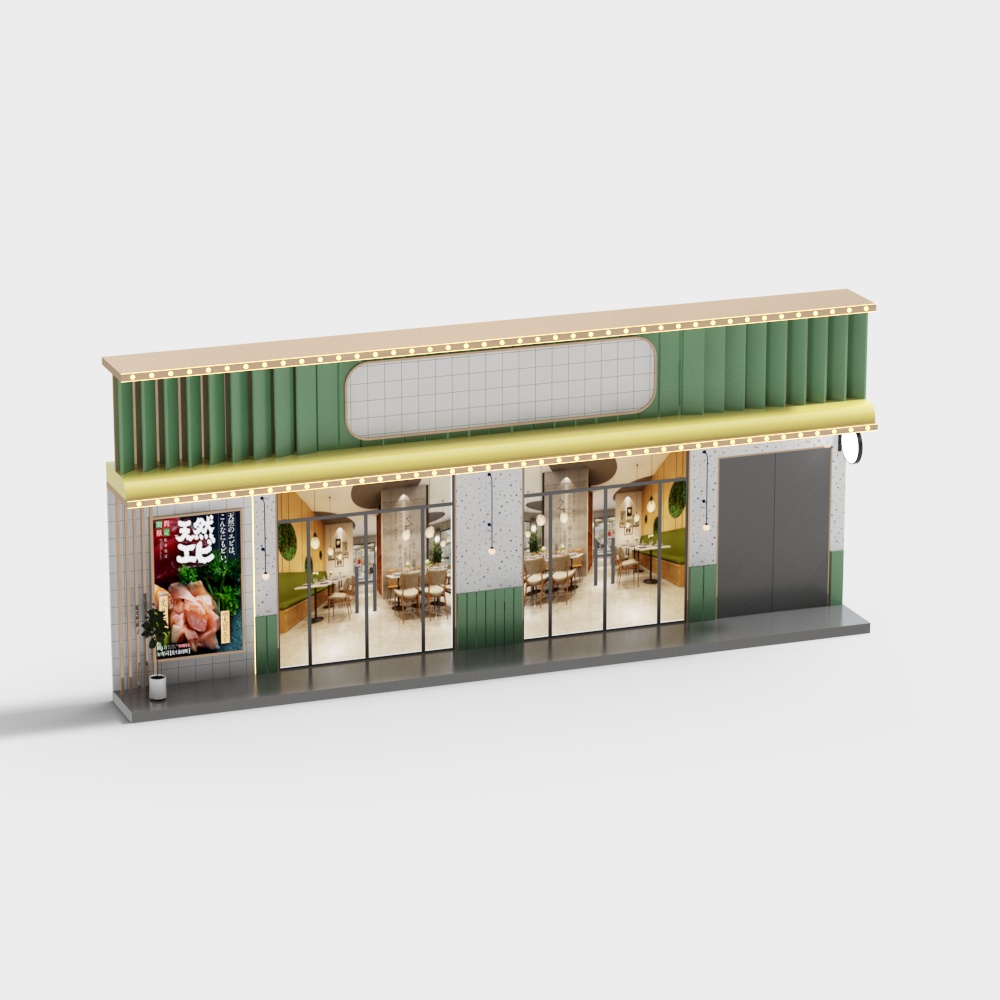 clothing store facade