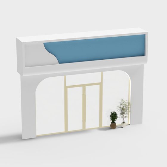 Artistic Urban Showcase 3D model