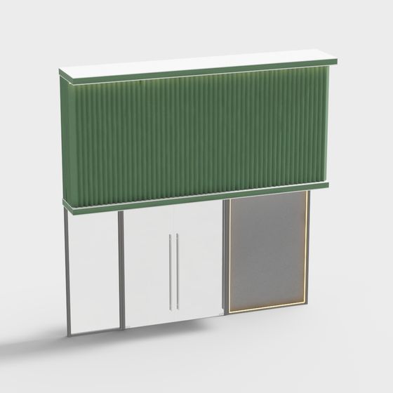 Urban Oasis Cabinet 3D model