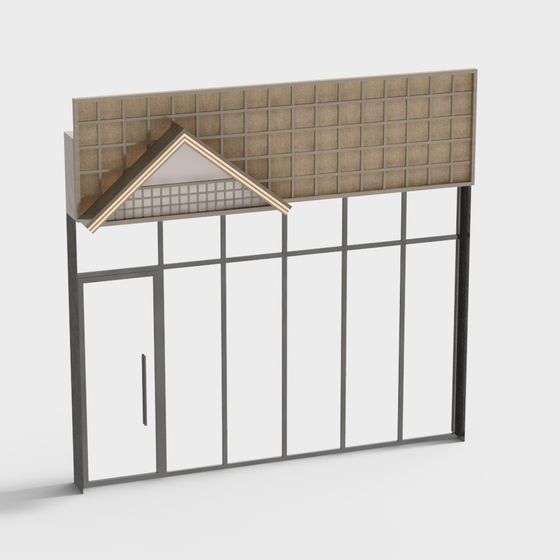 Urban Window Architectural Element 3D model