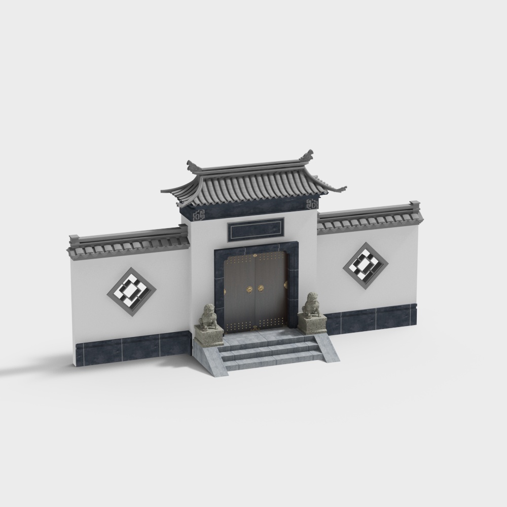Chinese facade