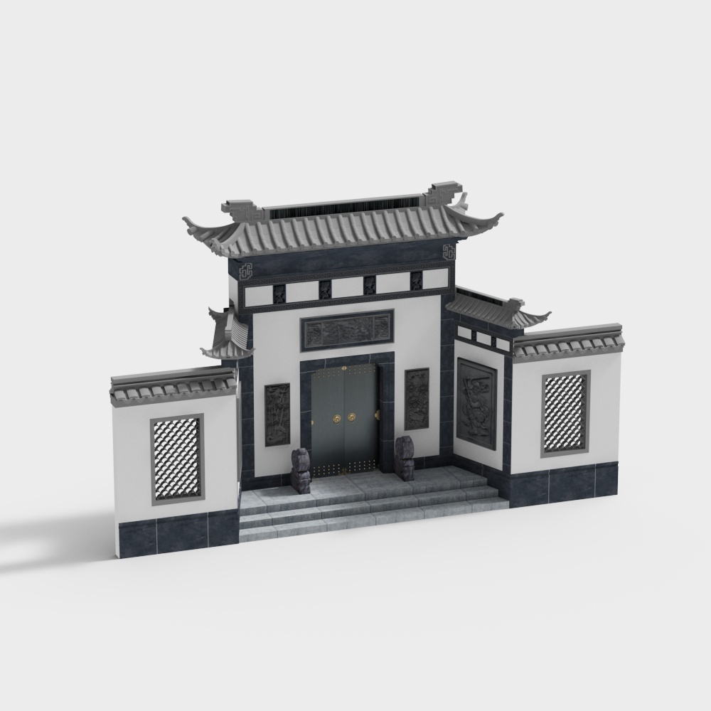 Chinese facade