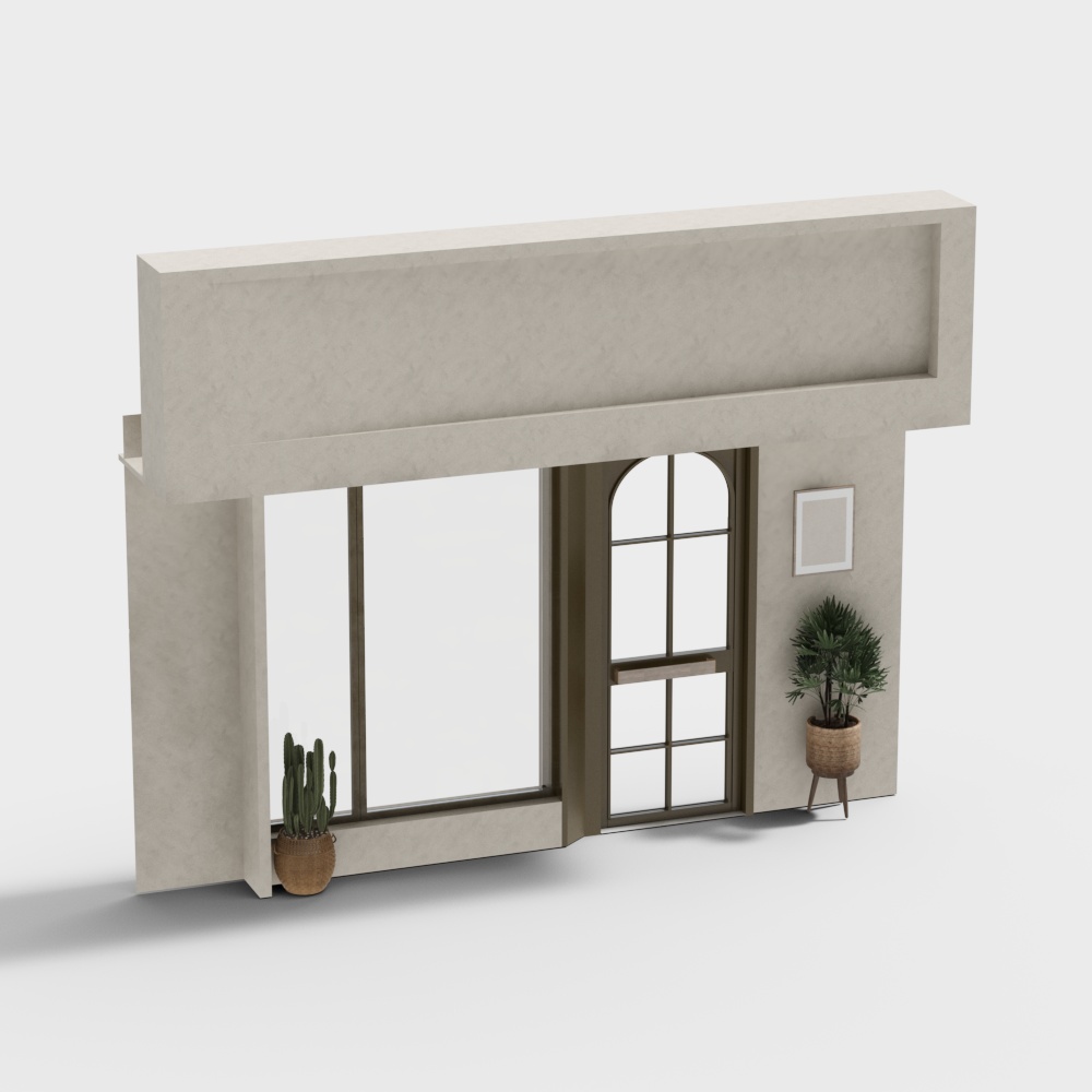 clothing store facade