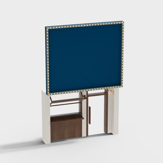 Vintage Neon Billboard 3D model for Modern Creations