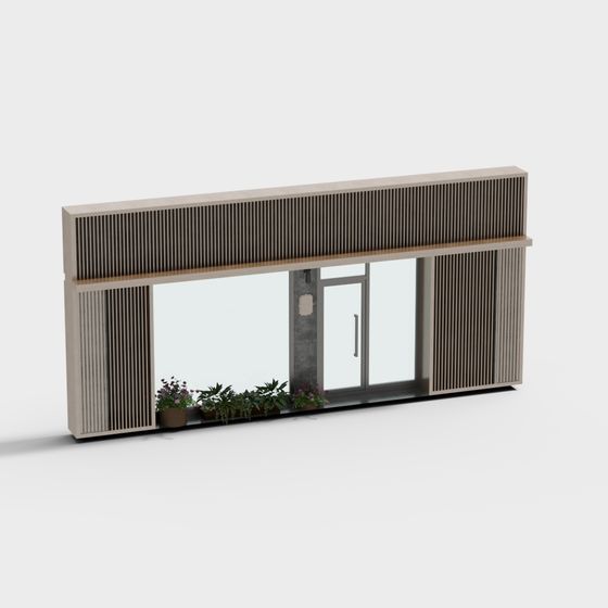 Elegant Low-Polygon 3D Model with Unique Design