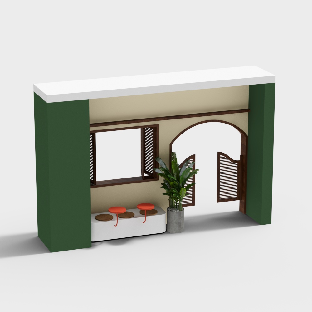 Cosmetics store facade