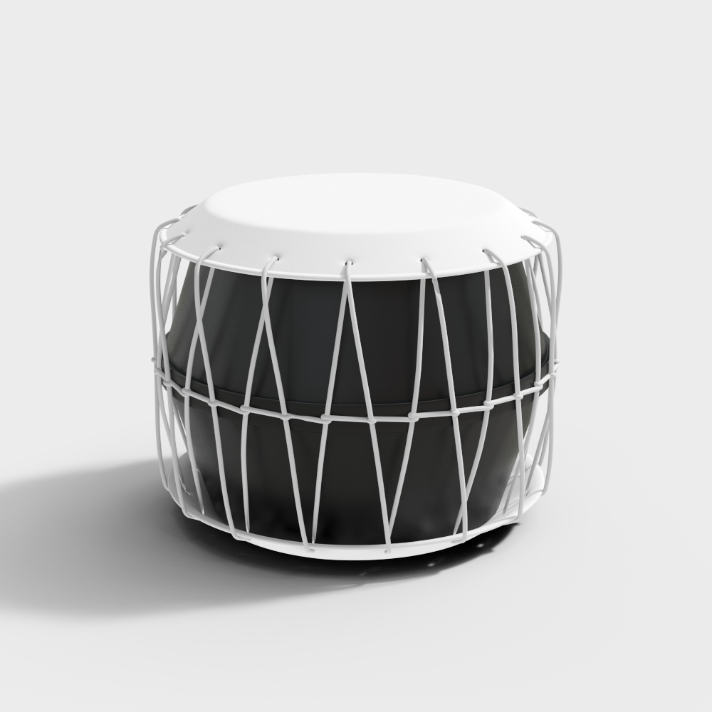 Simple ethnic drum for theater