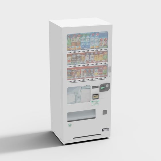 Realistic Vending Machine 3D model