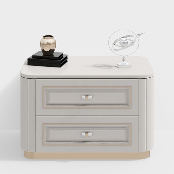 現代的なベッドサイドテーブル