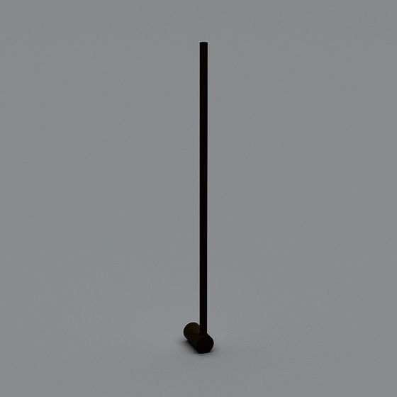 Vintage Cue Stick 3D model
