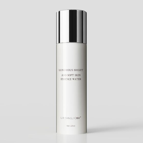 Elegant Low-Polygon Skincare Bottle 3D model