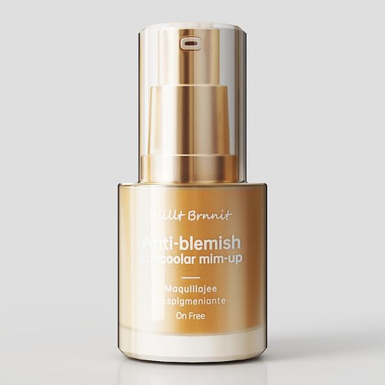 Elegant Low-Poly Anti-Blemish Concealer 3D model